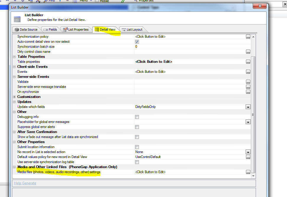 Listdetailviewtab
